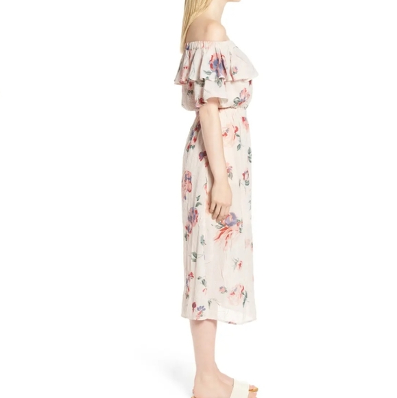 LUCKY BRAND Floral Off shoulder Dress - Picture 2 of 14